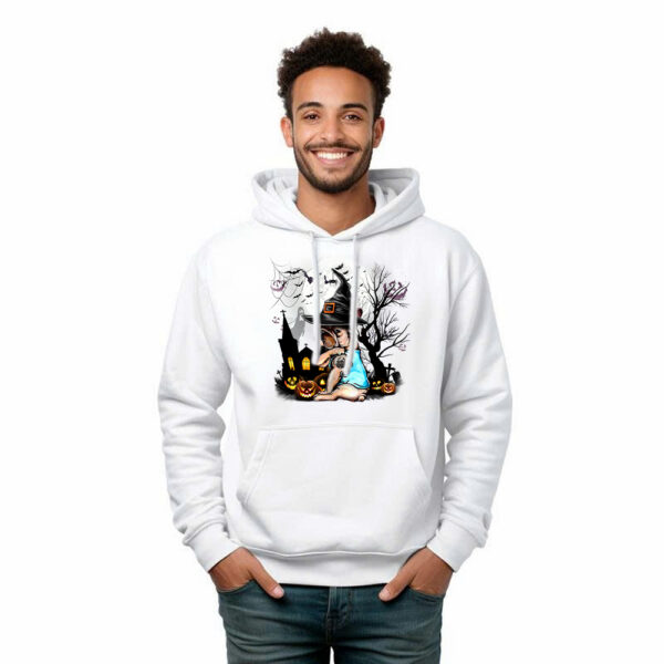 French Bulldog Witch Halloween Shirt Funny Pumpkin Dog Halloween Graphic Tee Shirt Apparel