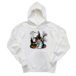 French Bulldog Witch Halloween Shirt Funny Pumpkin Dog Halloween Graphic Tee Shirt Apparel