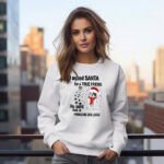 I Asked Santa For A True Friend So He Sent Me A French Bulldog T-Shirt True Friend Frenchie Tee