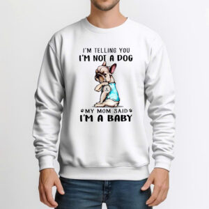 I Love Mom French Bulldog T-Shirt