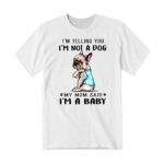 I Love Mom French Bulldog T-Shirt