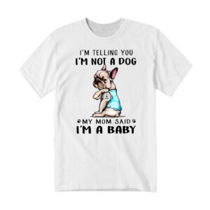 I Love Mom French Bulldog T-Shirt