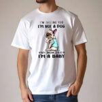 I Love Mom French Bulldog T-Shirt