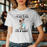 I Love Mom French Bulldog T-Shirt