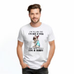 I Love Mom French Bulldog T-Shirt