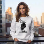 Im Telling You Im Not A French Bulldog T-Shirt Fluffy French Bulldog For Sale Gift For Friend Dogs Lovers